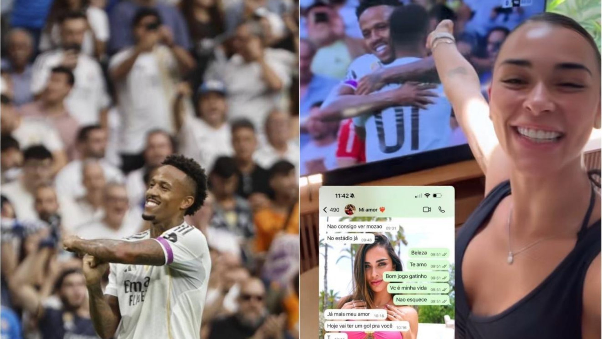 他带着对进, 发了一条信, 妻子